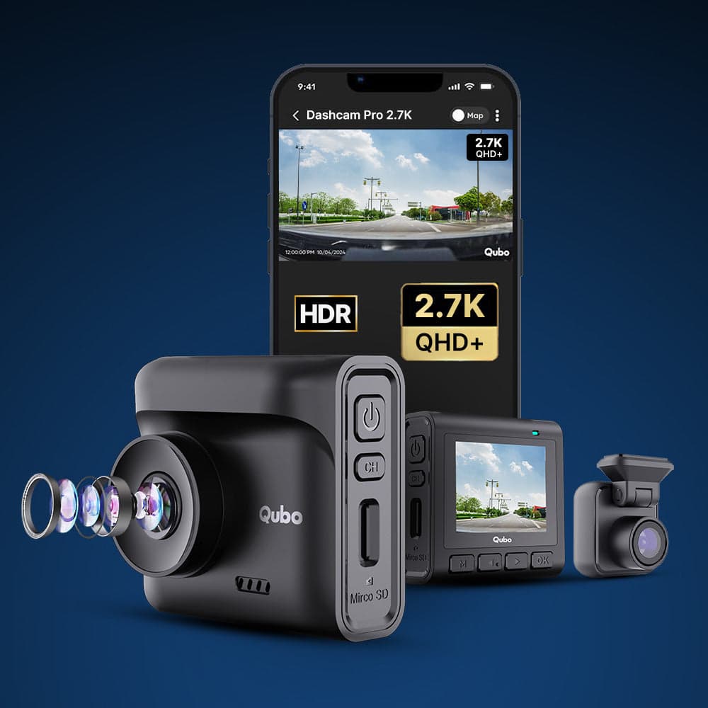 Qubo Dashcam Pro 2.7K