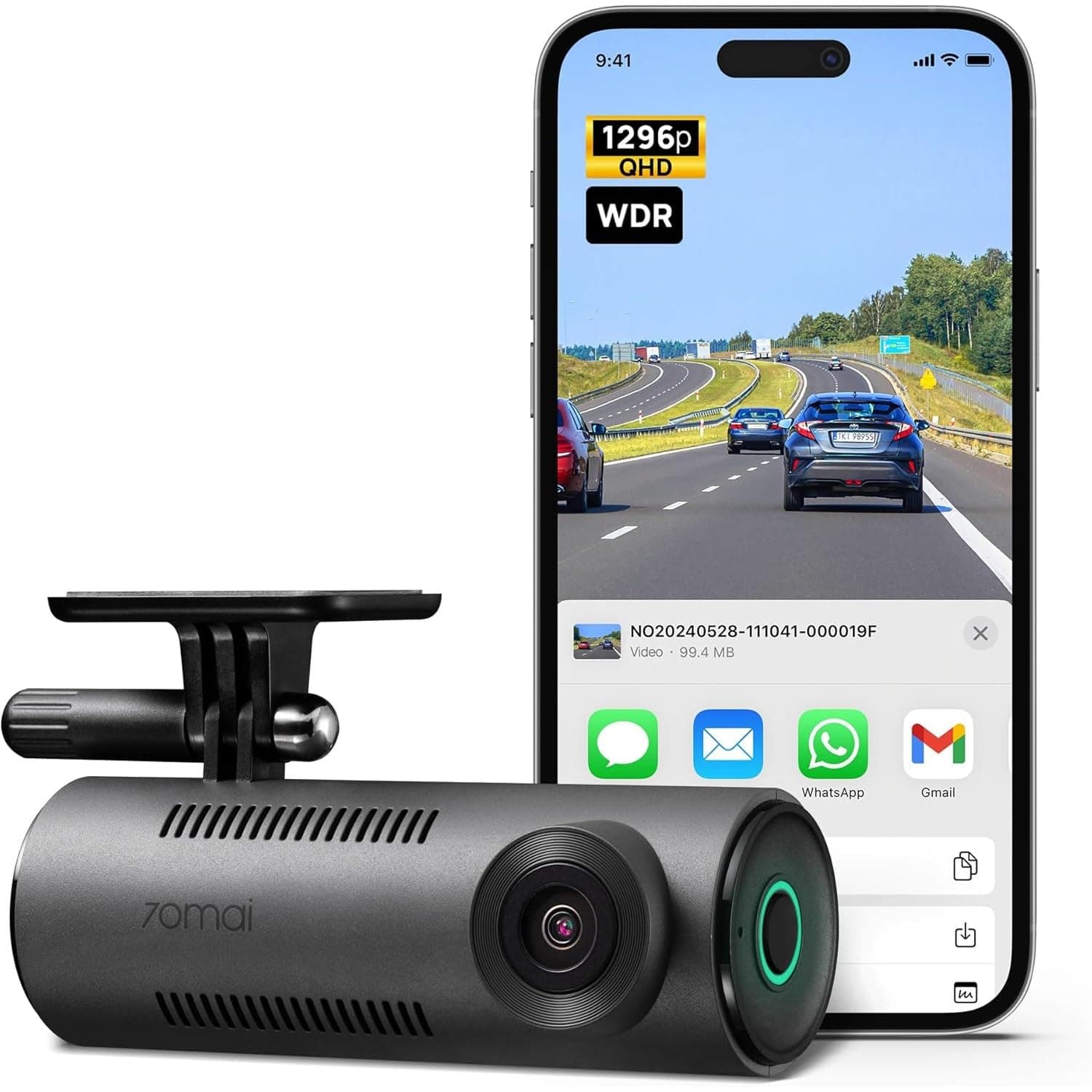 70mai 70mai Lite 2K dashcam