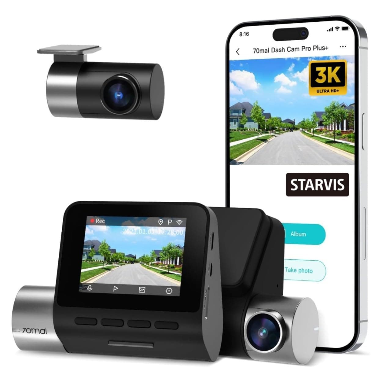 70mai 70mai Pro Plus+ A500S dashcam