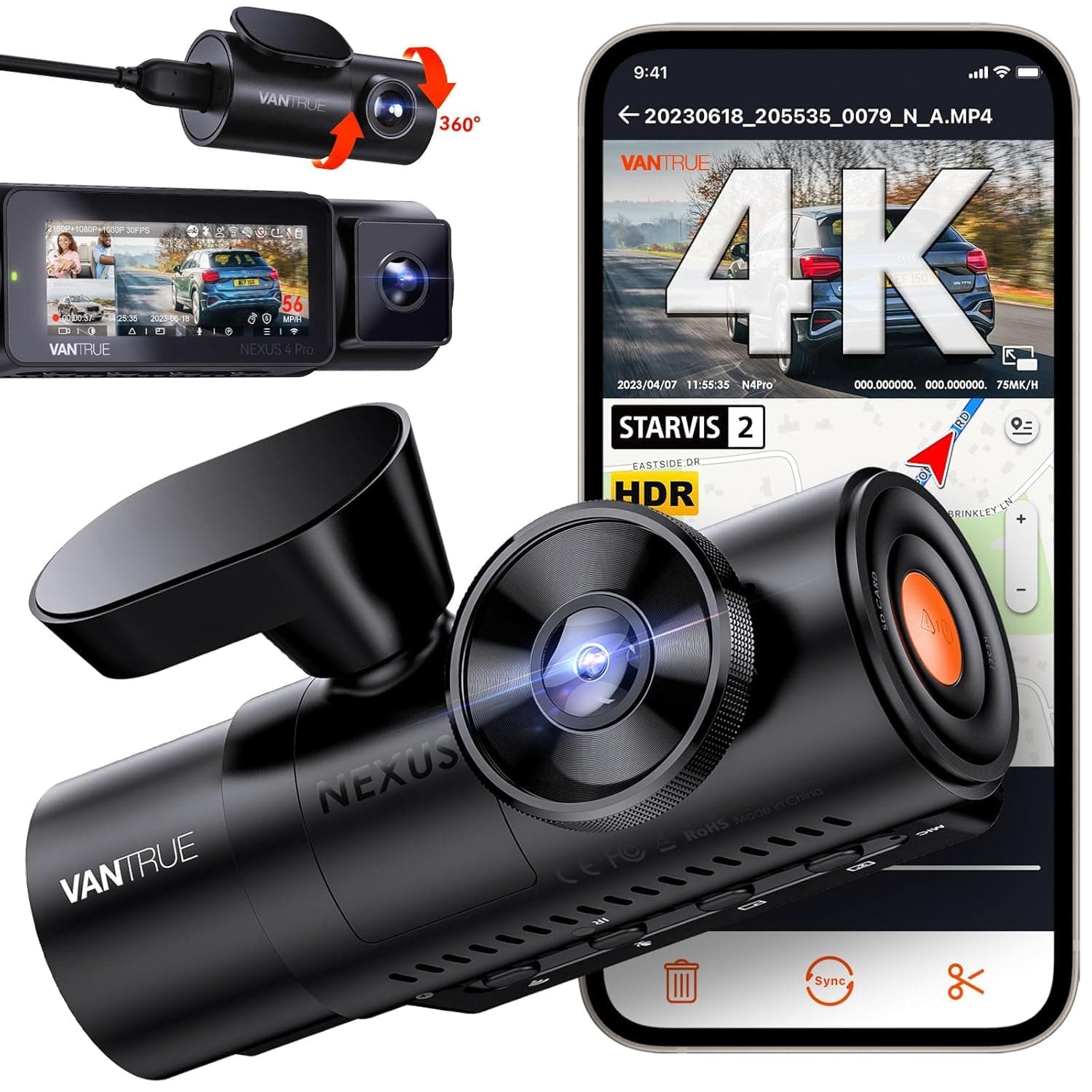 Vantrue Vantrue N4 Pro dashcam